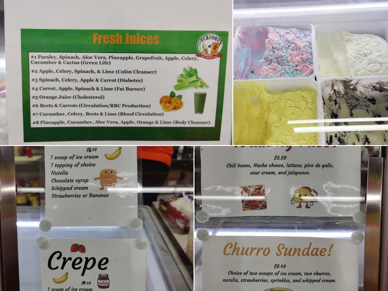 Flavors of Michoacán Menu