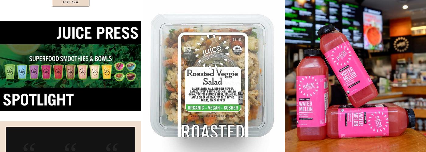 Juice Press Menu