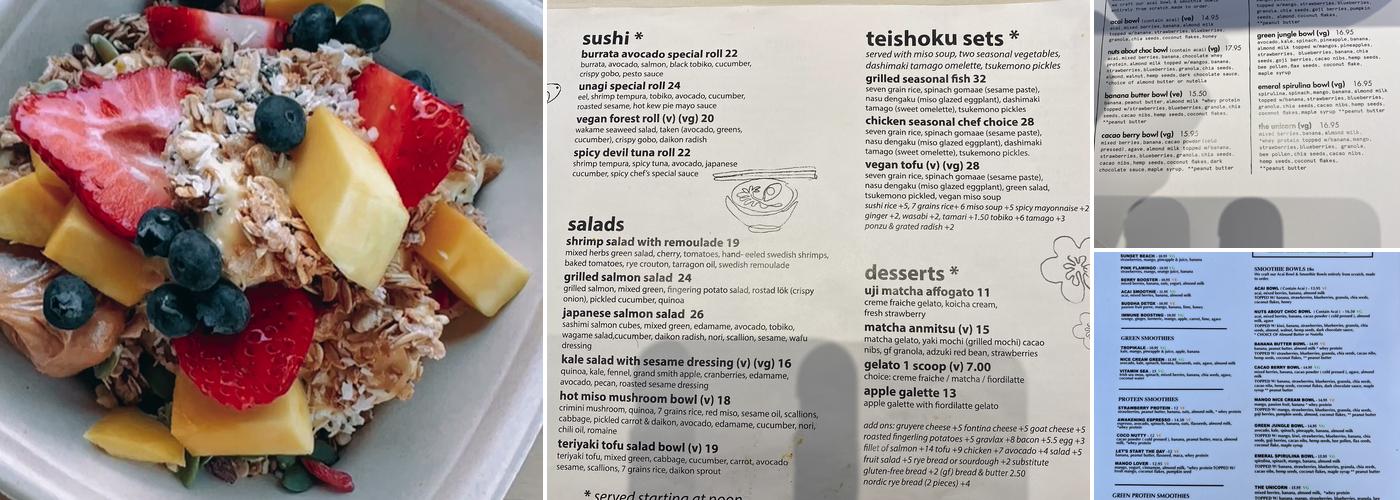 Nem's Japandi Bistro Menu