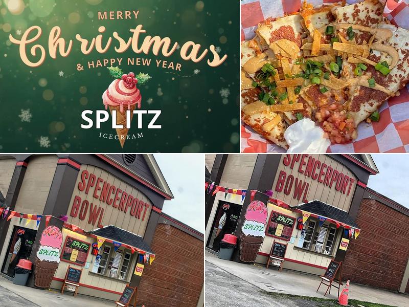 Splitz icecream 45 Nichols Street, Spencerport