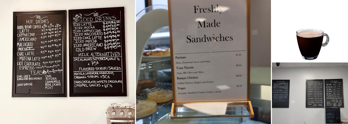 Bonjour Brooklyn Bakery Menu