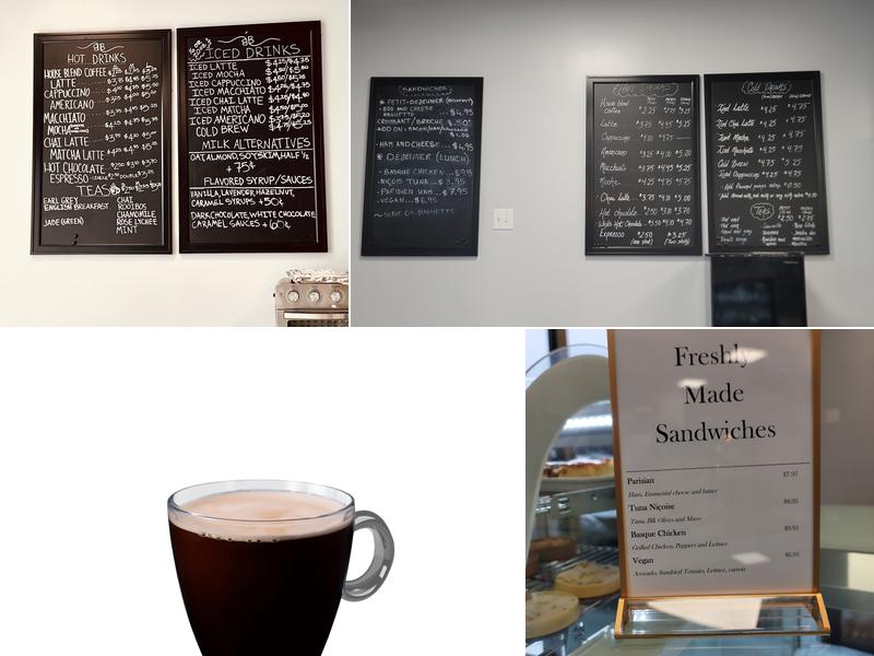 Bonjour Brooklyn Bakery Menu