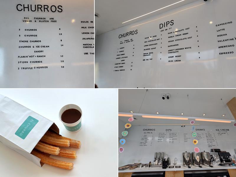 El Churro Menu