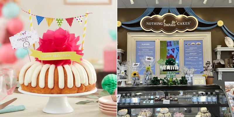 Nothing Bundt Cakes Menu