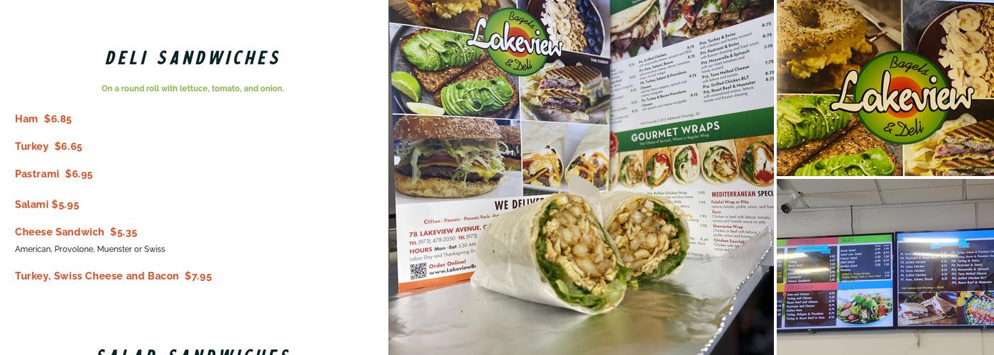 Lakeview Bagel & Deli Menu