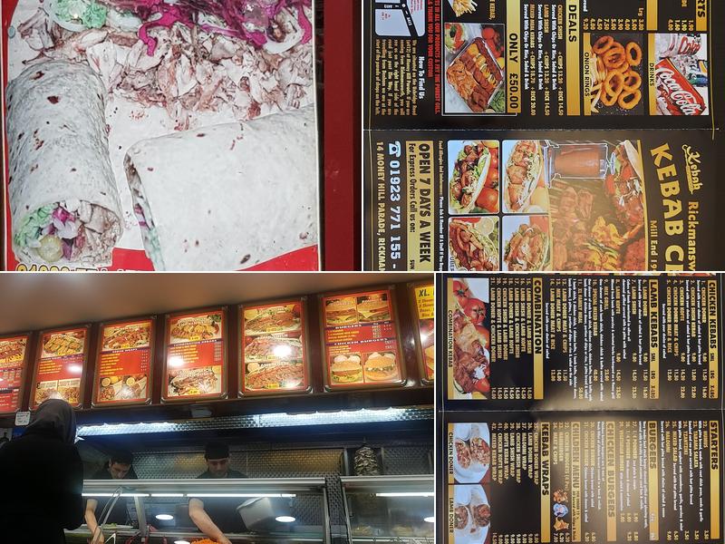 Kebab Centre Menu