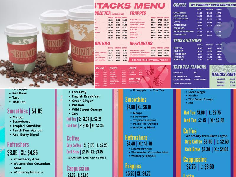 STACKS Menu