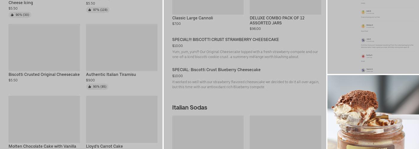 Harlem Baking Co. Menu