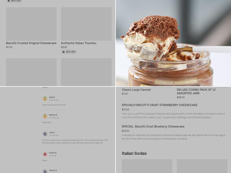 Harlem Baking Co. Menu