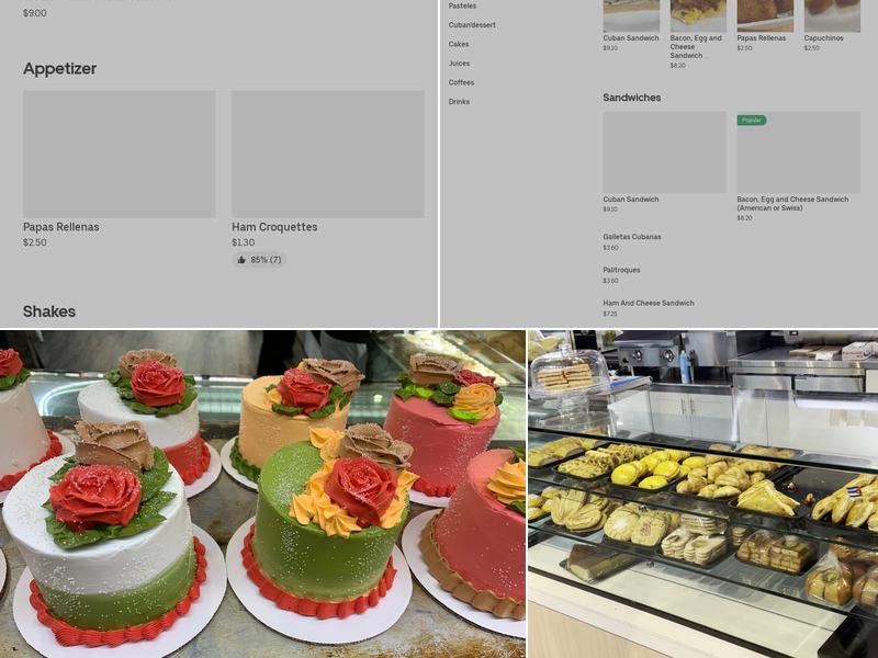 El Fenix Bakery Menu