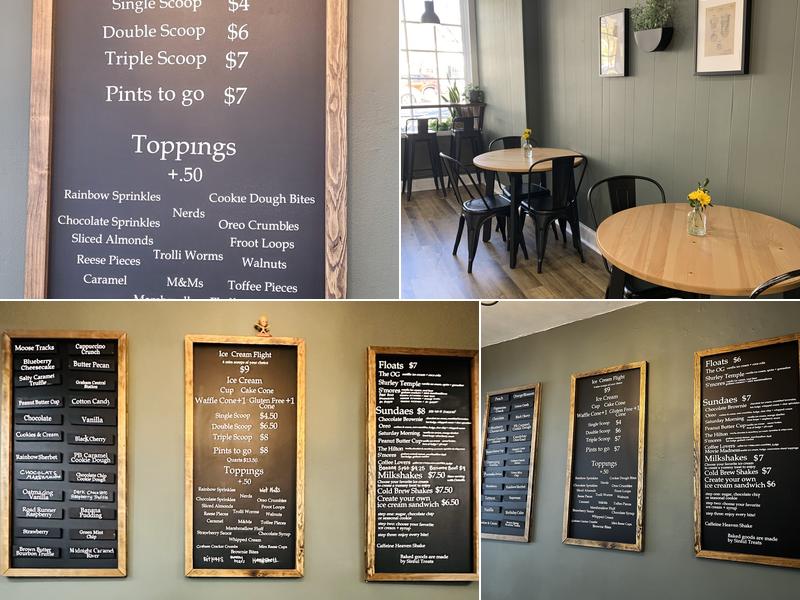 The Hilton Creamery Menu