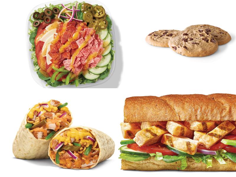 Subway Menu