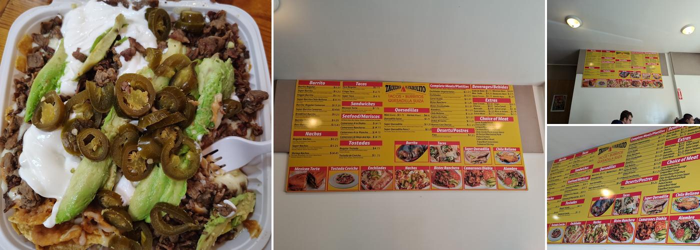 El Farolito Menu
