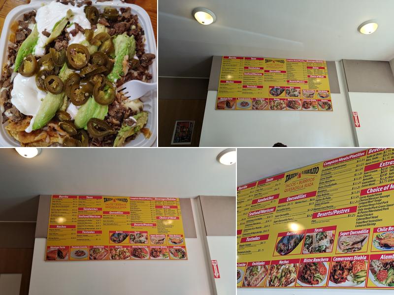 El Farolito Menu