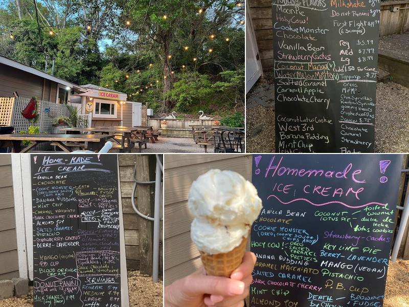 Holy Cow Creamery- Duck Menu