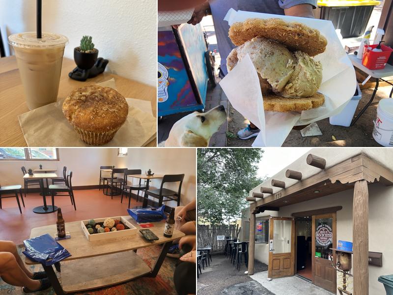 Santa Fe Biscochito Company coffees and Creamery