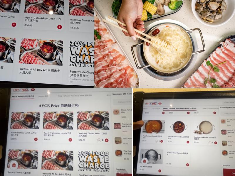 Hot N Roll Hot Pot Menu