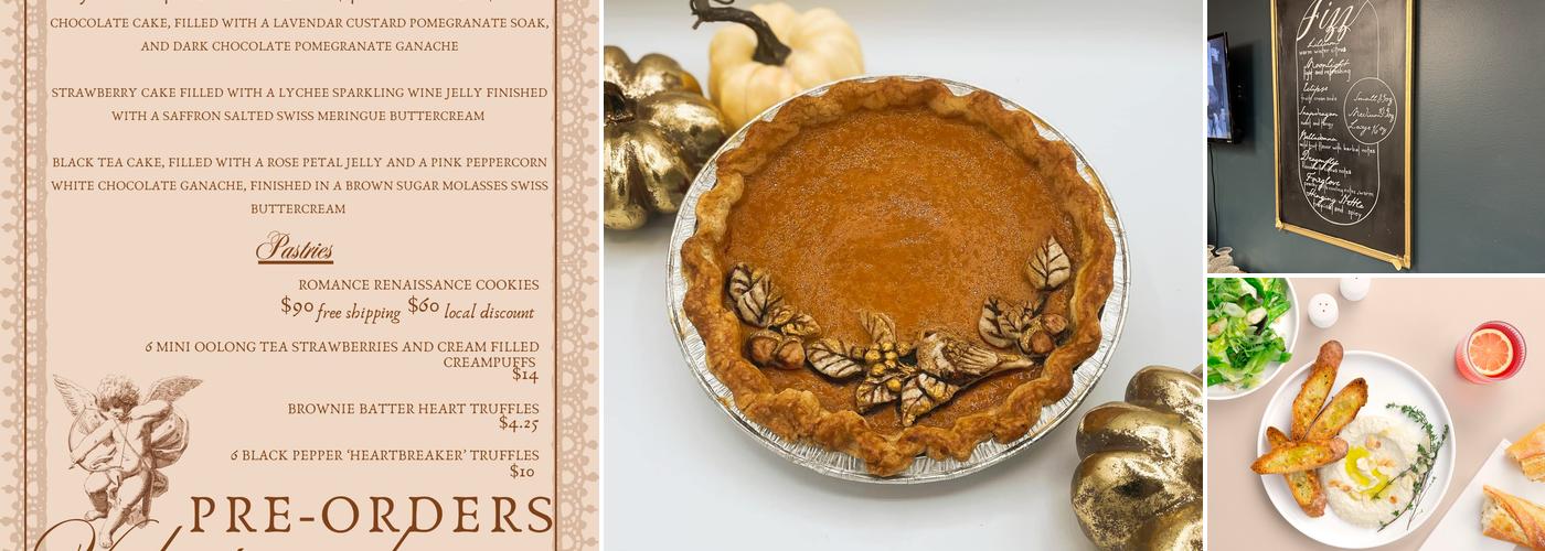 Black Cat Bakery Menu