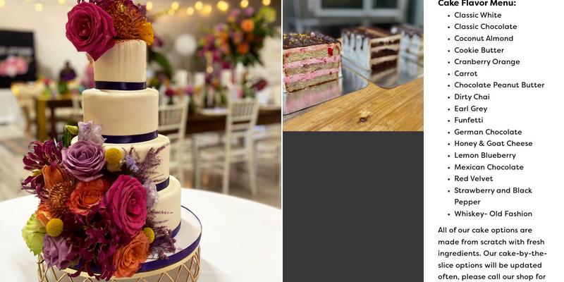 Reignbow Baking Co. Menu