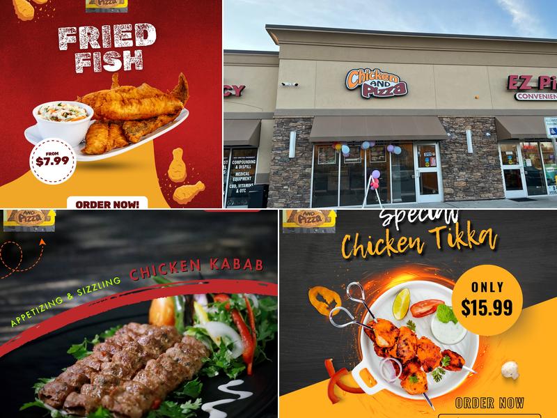 Chicken And Pizza (HALAL)