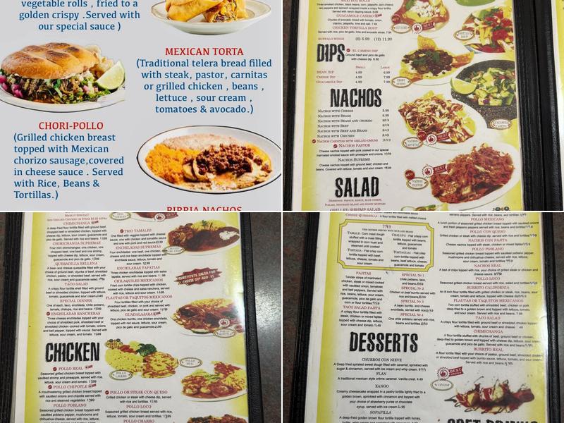 El Maguey Mexican Restaurant Menu