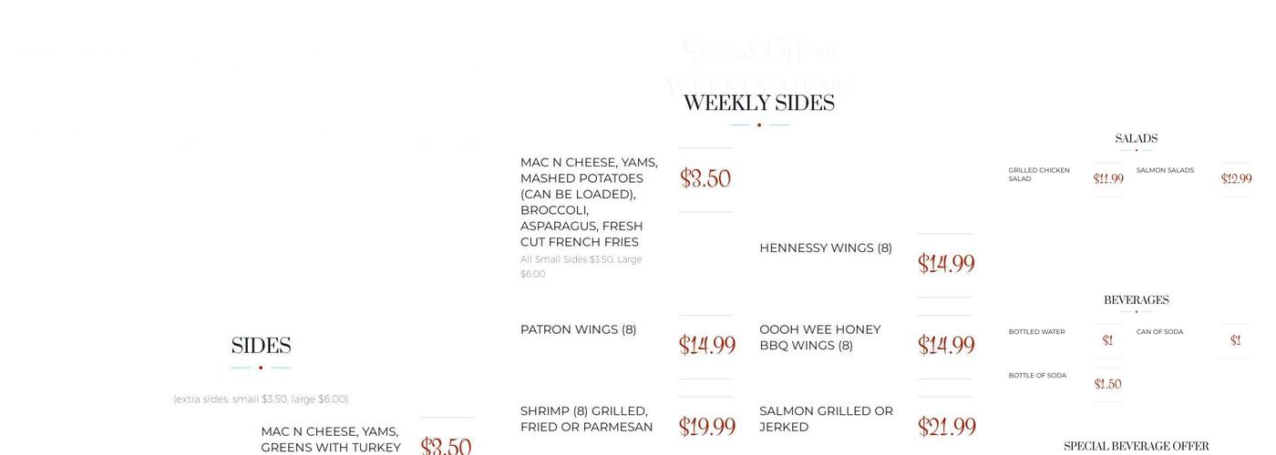 Oooh Wee! It is! Menu