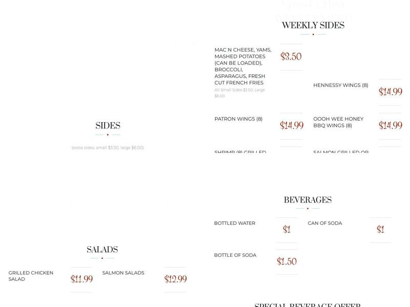 Oooh Wee! It is! Menu