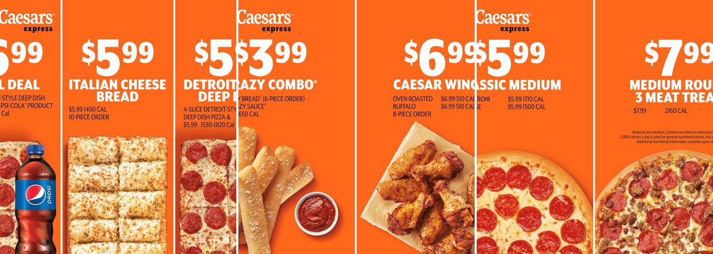 Little Caesars Express Menu