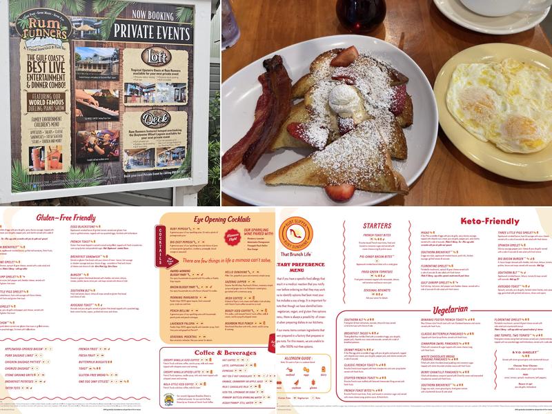 Ruby Slipper Cafe Menu