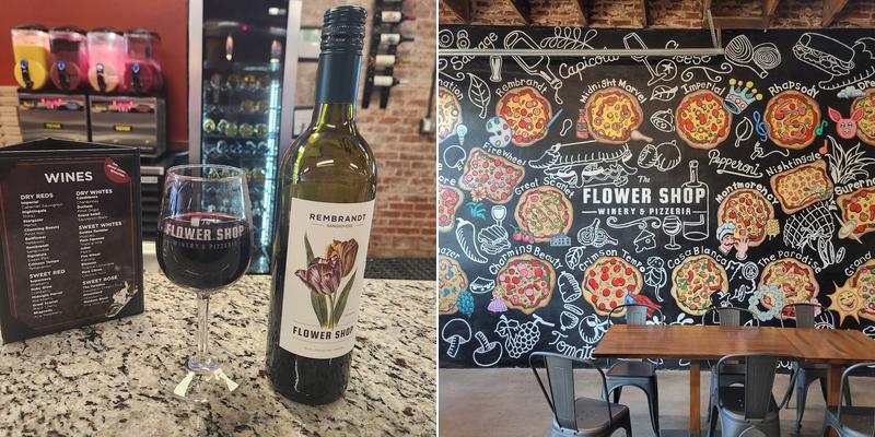 The Flower Shop Pizzeria Menu