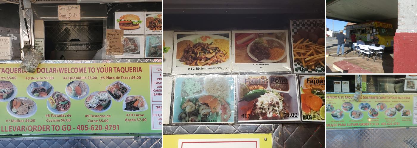 Taqueria El Dolar Menu