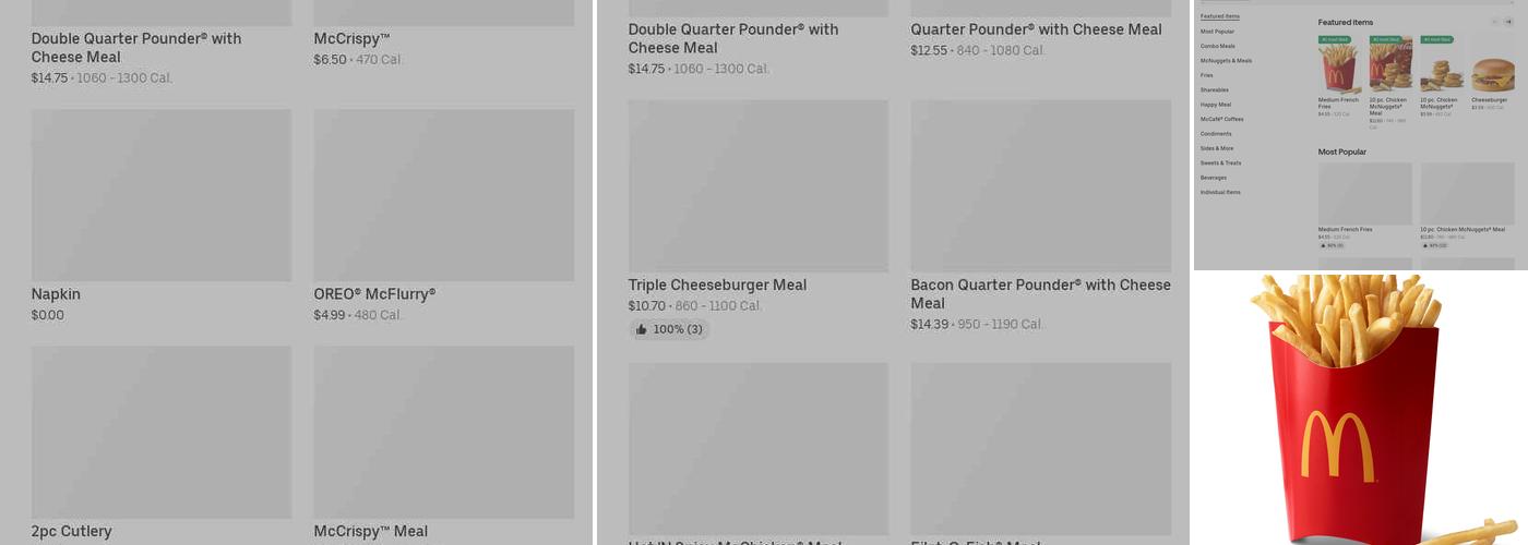 McDonald's Menu