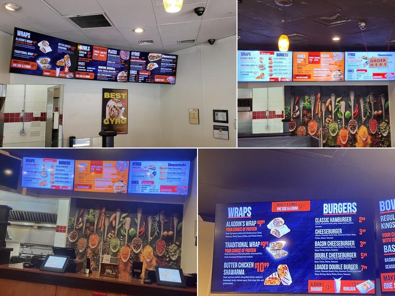 Aladdin’s Grill Menu