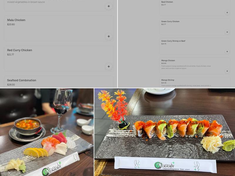 Wasabi5 Menu