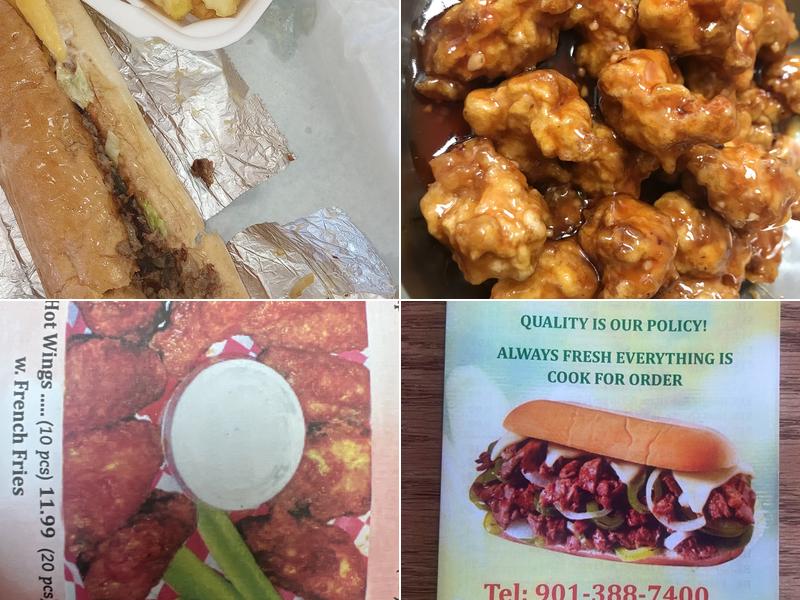 Yum’s Menu
