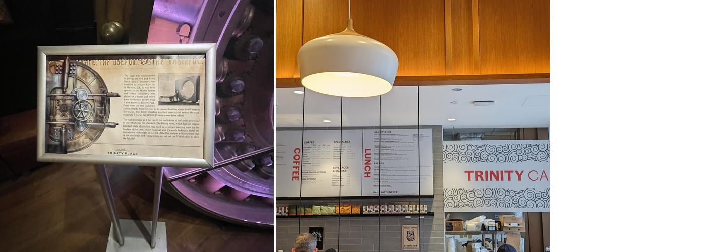 Trinity Café Menu