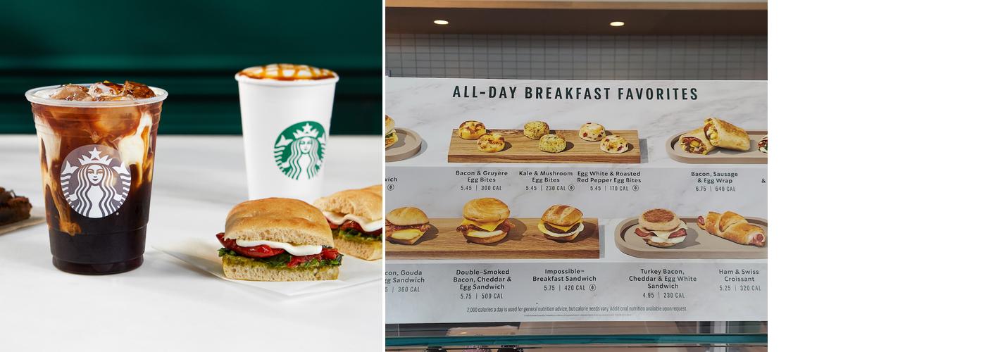Starbucks Menu