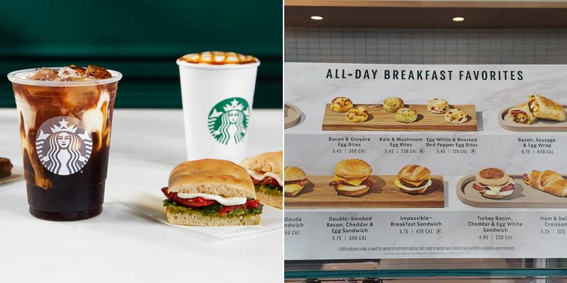 Starbucks Menu