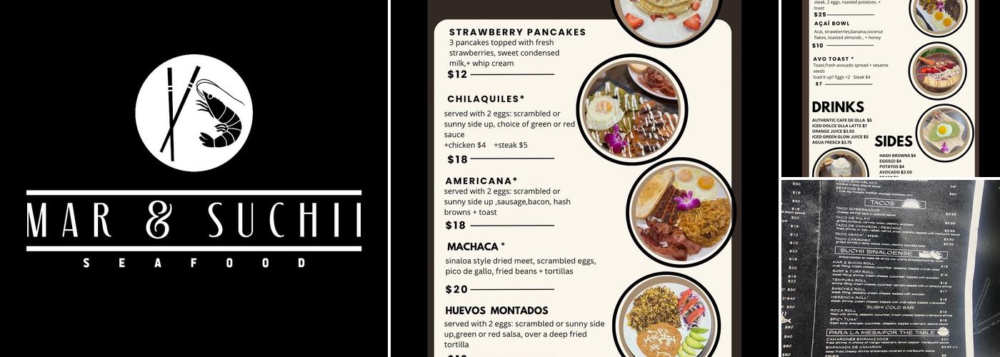 MAR & SUCHII Menu