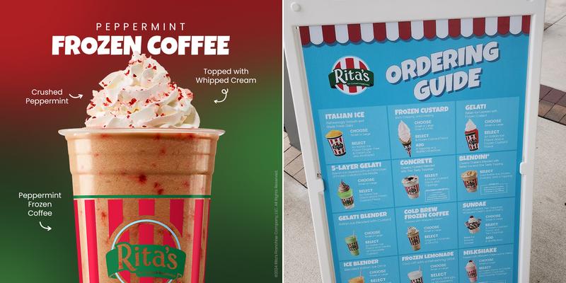 Rita's Italian Ice & Frozen Custard Menu