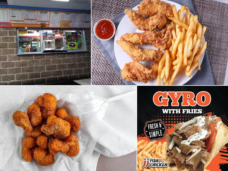 Jj fish and chicken Gettysburg and Prescott