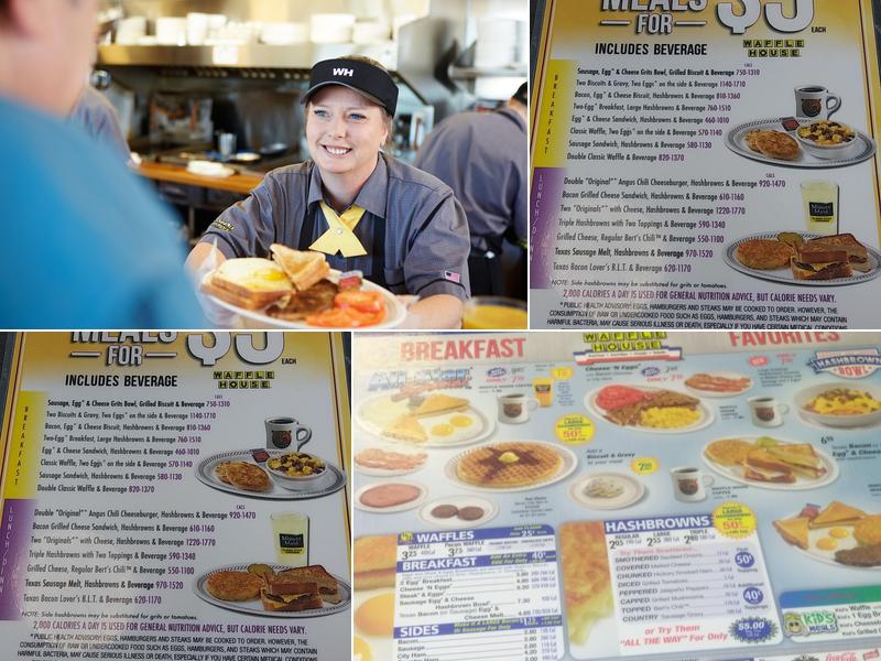 Waffle House Menu