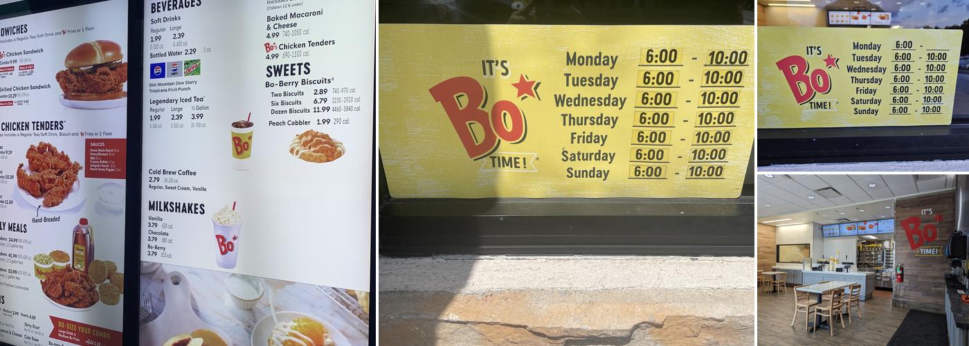 Bojangles Menu