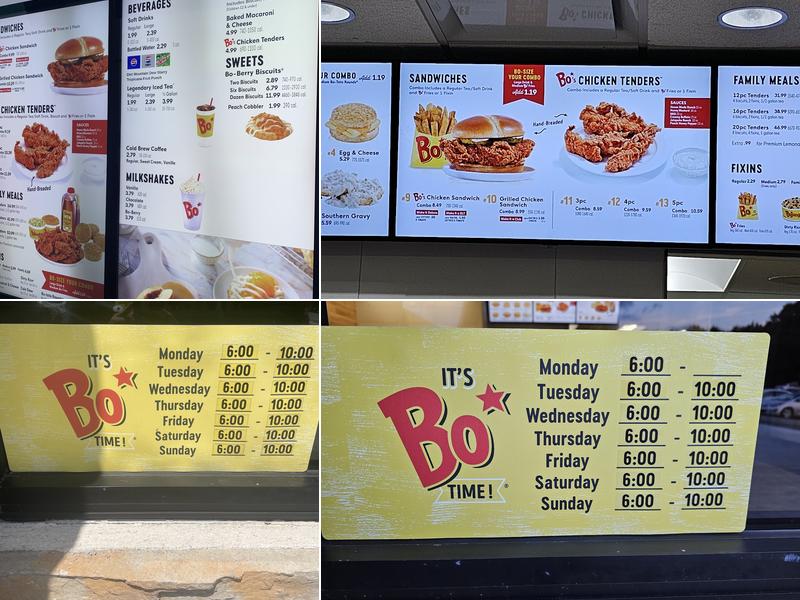 Bojangles Menu