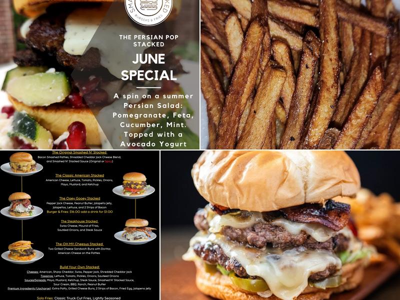 Smashed N' Stacked Menu