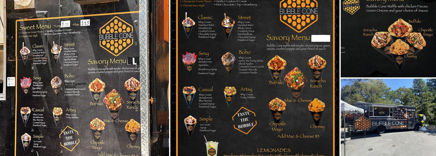 The Bubble Hive Menu