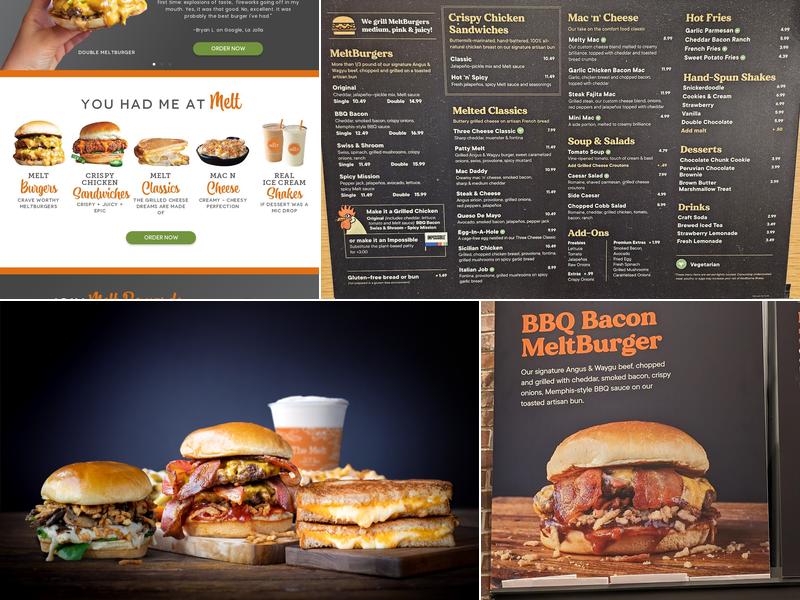 The Melt Menu