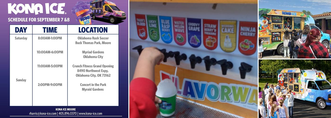 Kona Ice Moore OKC MWC Choctaw