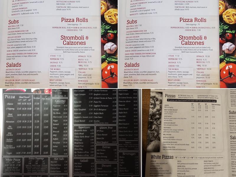 Viva Maria Ada, OH Menu