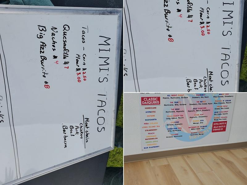 Mimi's Tacos (Food Truck) Menu